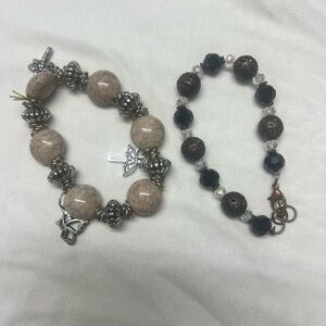 Elegant Beaded Bracelet Set
